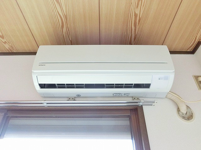 和室にはエアコンが設置されています。