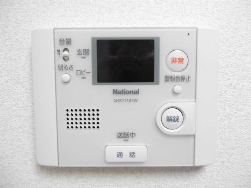 来客者のお顔も見れます。