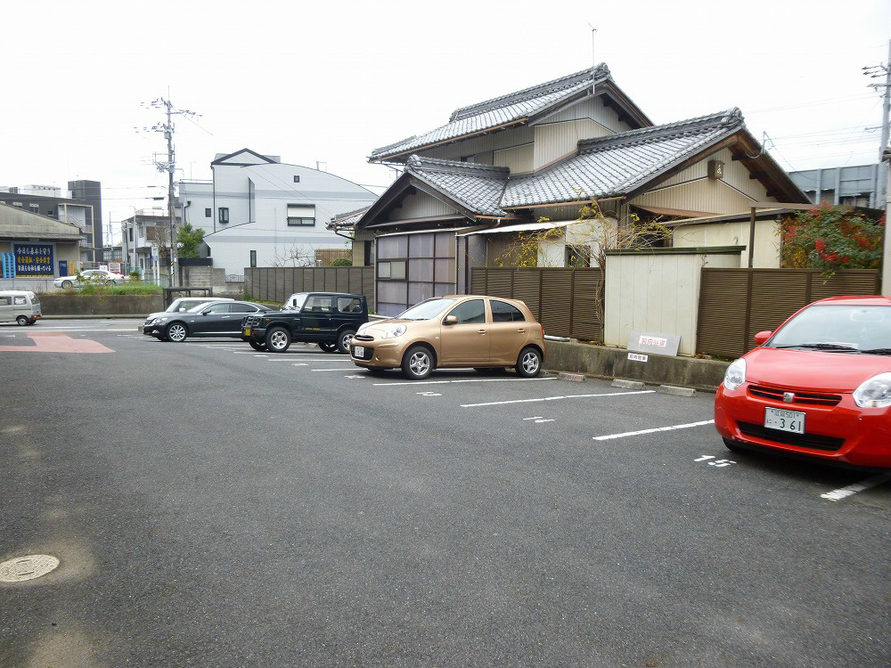 平置駐車所ですよ
