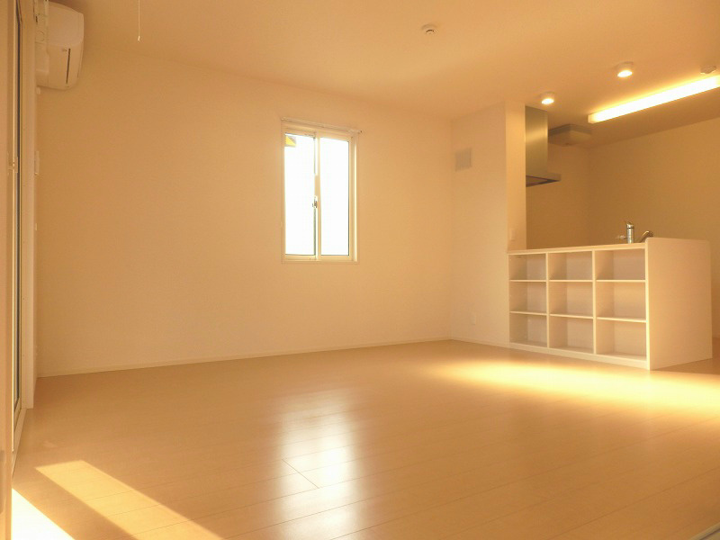 角部屋はリビングに窓があります。