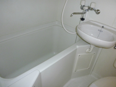 洗面・トイレが一緒になった浴室です