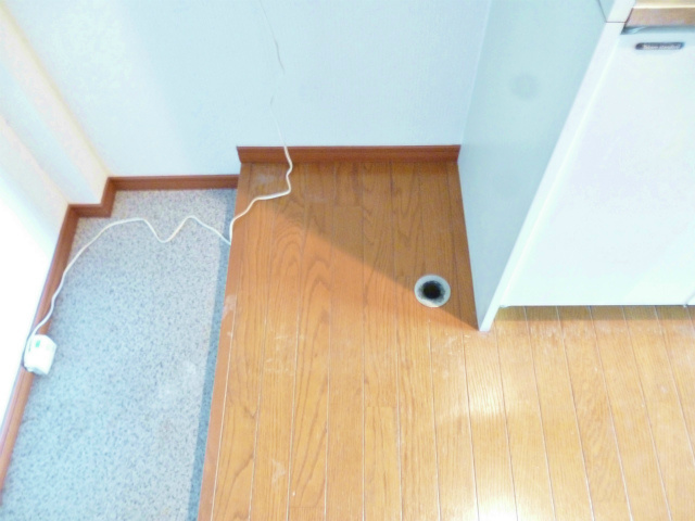 室内に洗濯機設置可能です