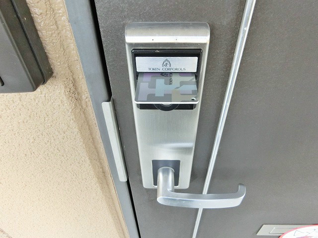 防犯性に優れたカードキー。