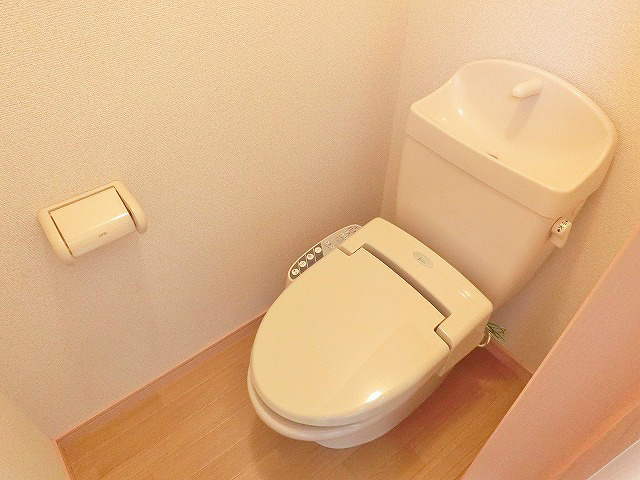 まるくてかわいい印象のトイレ