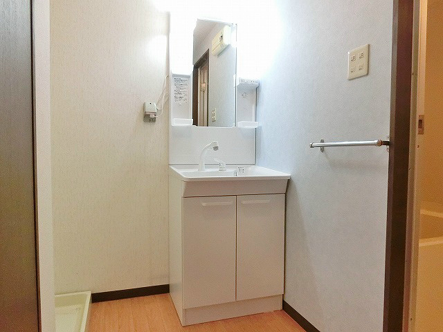 収納力も兼ねそなえたシャワードレッサー。