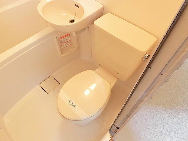 3点ユニットとなっています。シャワーでキレイにお掃除ができます。