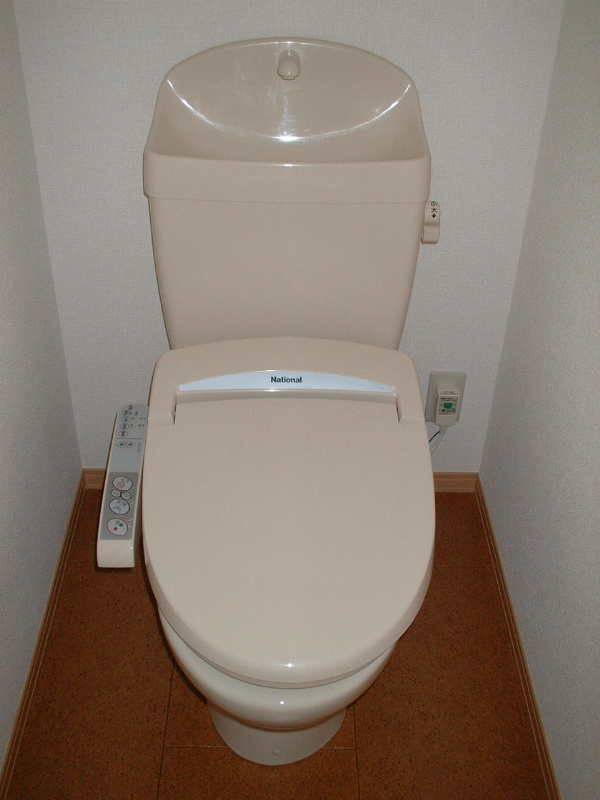 清潔感のあるトイレです。