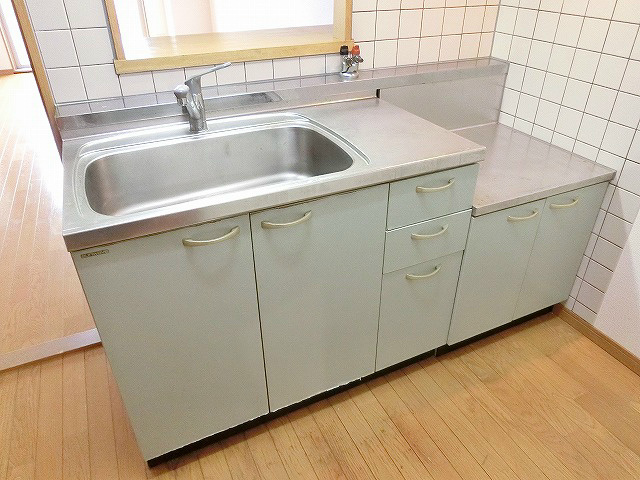 2口コンロを設置していただけるキッチン。