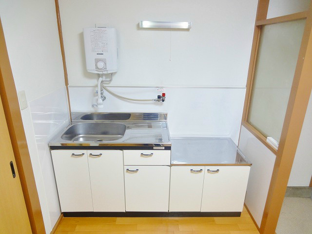 ガスコンロ設置可です。