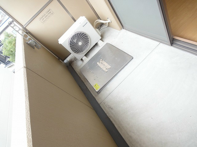 大きなベランダになります