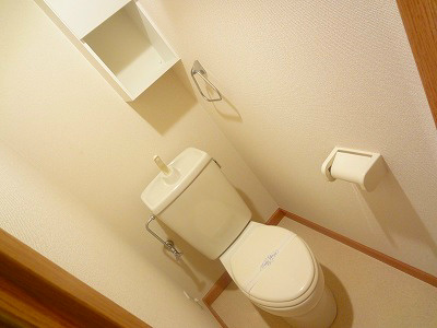清潔感のあるトイレになります。