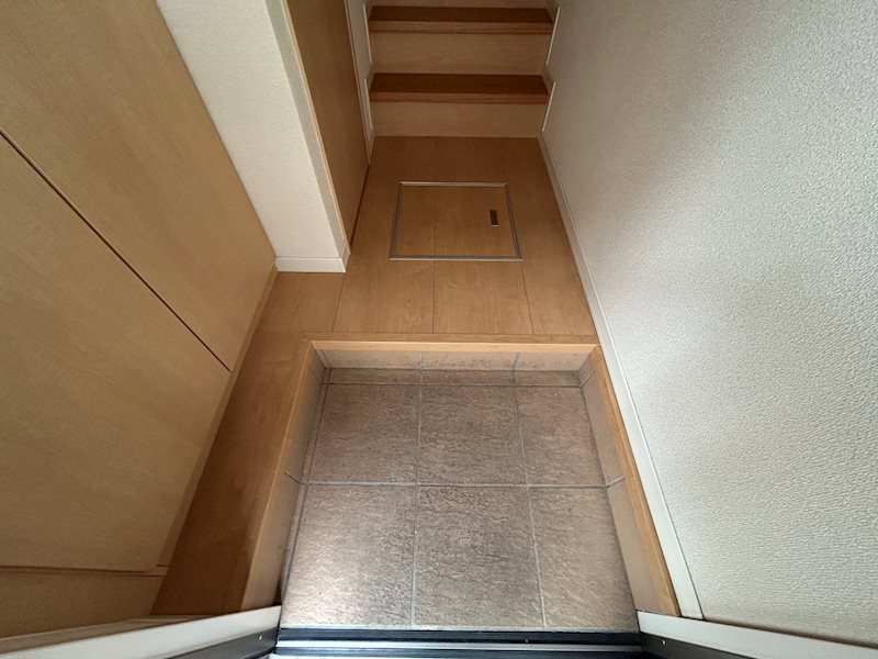 綺麗な玄関です