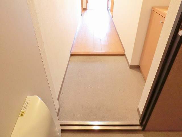ゆったりとした玄関