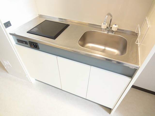 電気コンロキッチンになります。