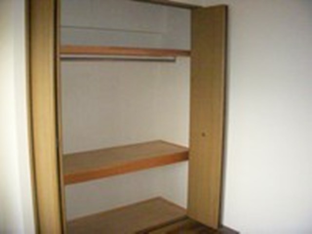 棚付収納