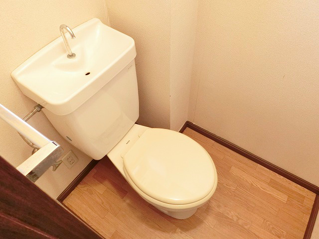 気持ちゆったりのトイレスペース