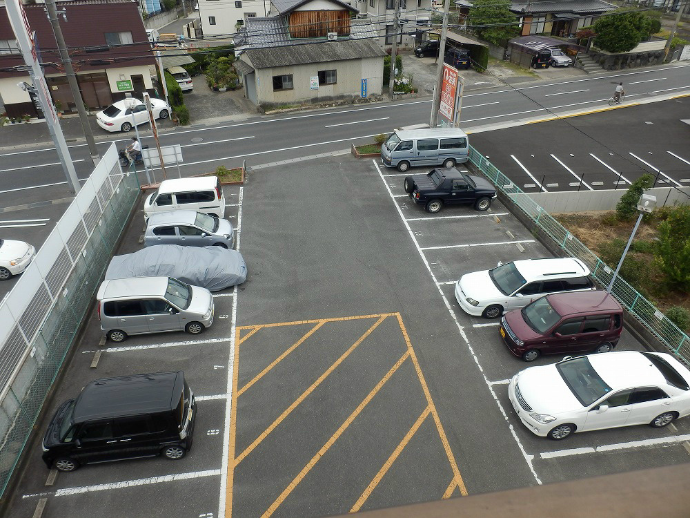 停め易いのがうれしい