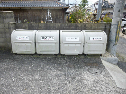 ゴミ捨て場です