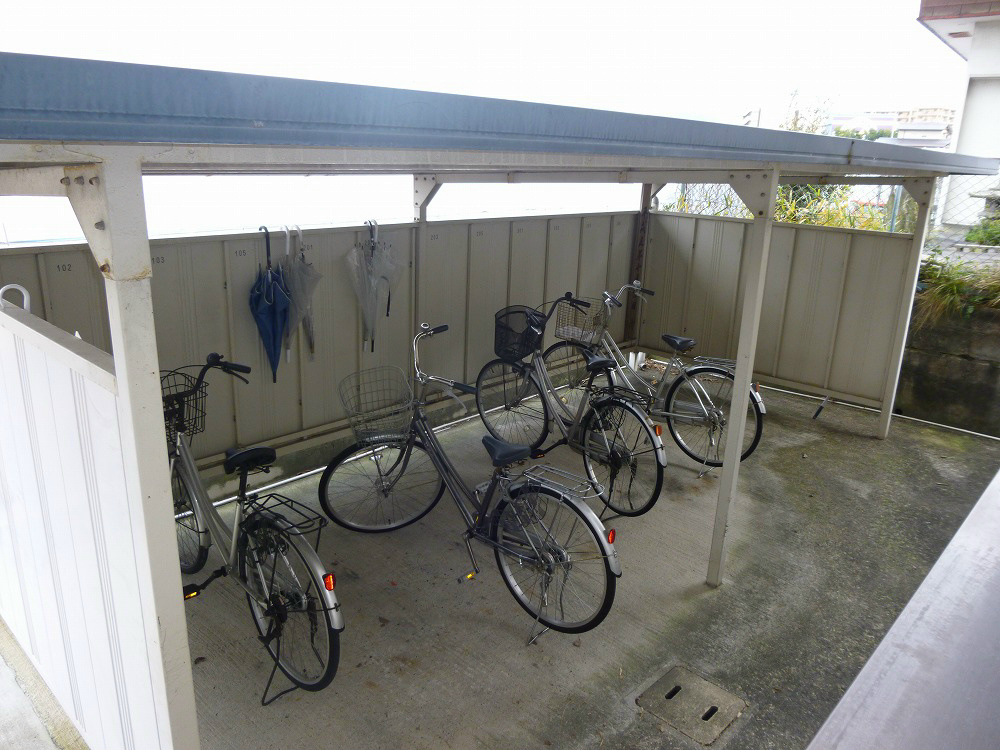 自転車置き場です