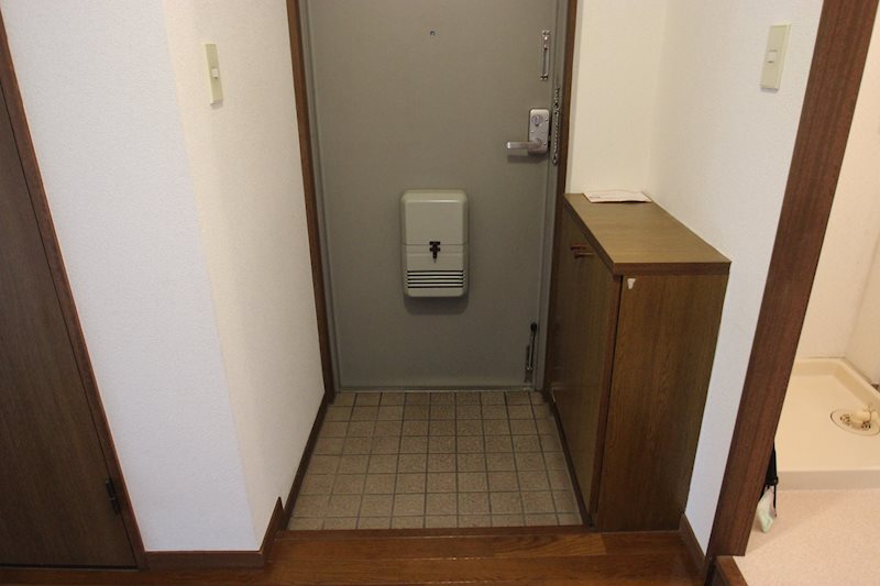 シューズボックスあります。