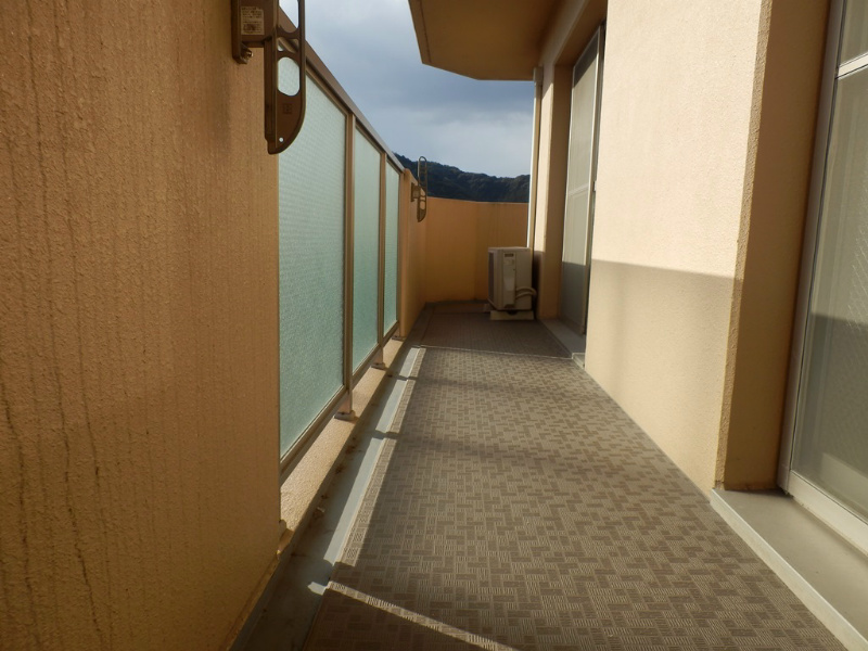マンションならではのバルコニー