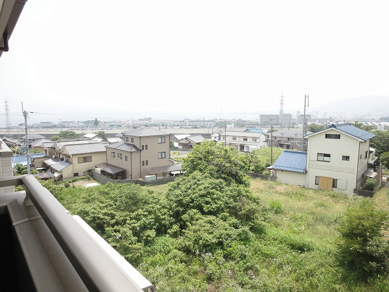３Ｆからの眺望です。